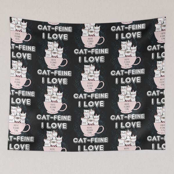Item preview, I Love Cat-Feine - Have a Good time designed and sold by slicksdesigns.