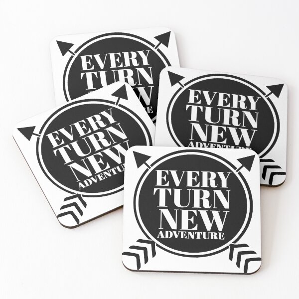Item preview, Every Turn New Adventure Logo designed and sold by TheLaundryLady.