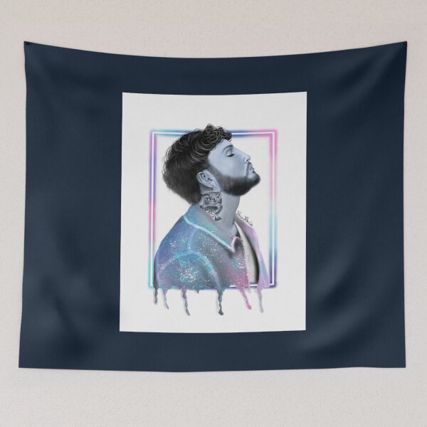 Item preview, James Arthur Illustration designed and sold by BenjaminBuchel.
