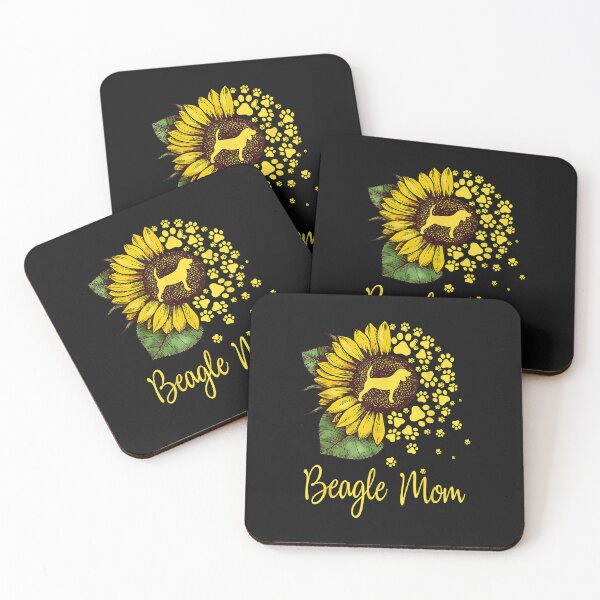 Item preview, Womens Sunflower Beagle Mom Dog Lover designed and sold by Yaw23123.
