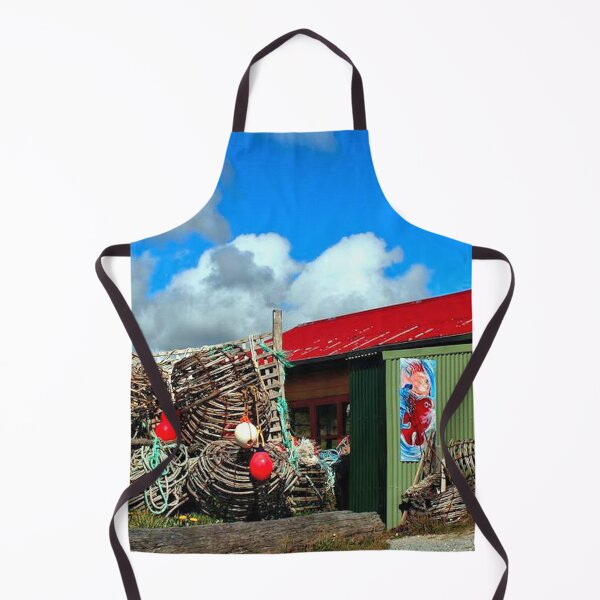 Item preview, Lobster pots and hut, King Island, Tasmania, Australia designed and sold by FranWest.