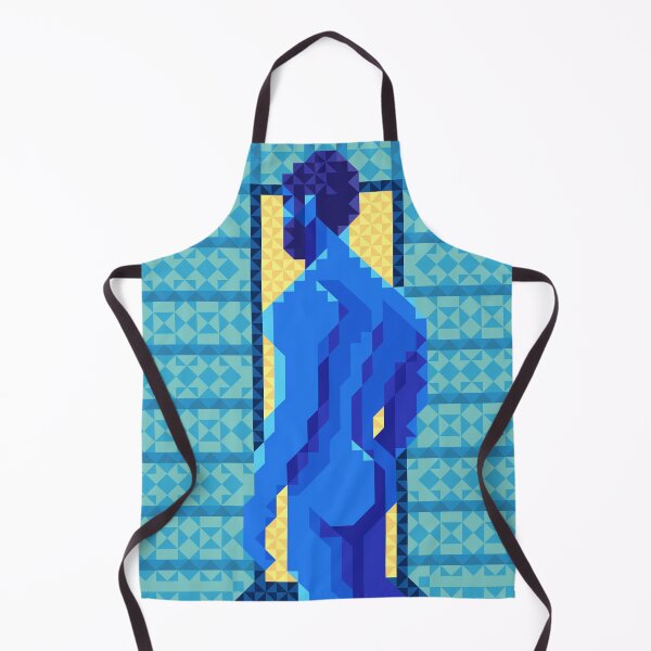Item preview, Abstract Male Nude - Cerulean designed and sold by Wernicorn.