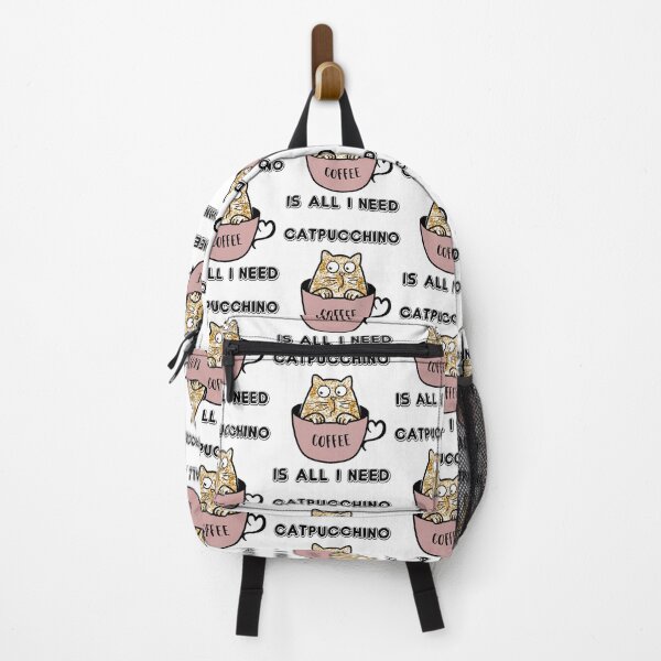 Item preview, Catpucchino is All I Need designed and sold by slicksdesigns.