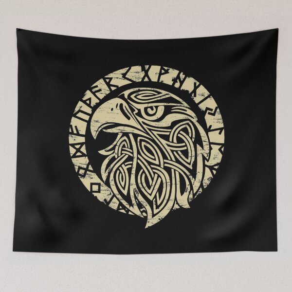 Item preview, Viking raven Classic . designed and sold by rasorqlkolat.