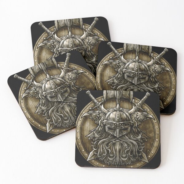 Item preview, Viking Shield - Nordic Norse Valhalla  Classic . designed and sold by rasorqlkolat.