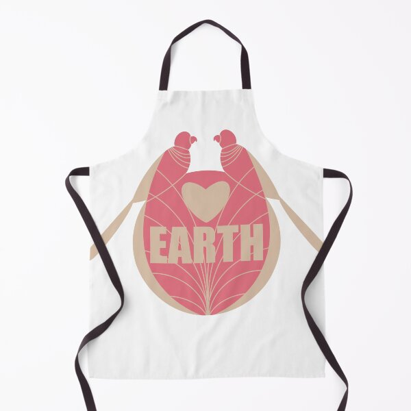Item preview, Love my earth logo design pink version designed and sold by Shailendra Singh.