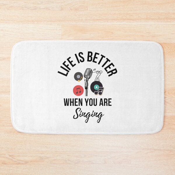 Item preview, Life is better with singing designed and sold by BenjaminBuchel.