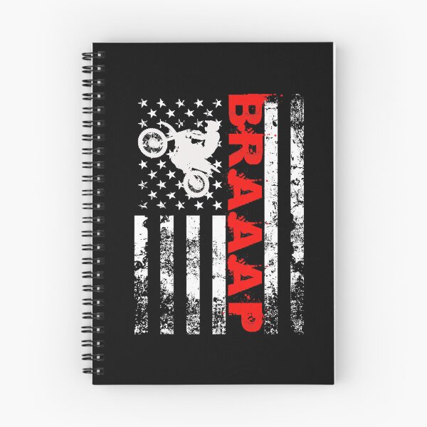 Item preview, Braaap Motocross Vintage USA American Flag designed and sold by caintati.