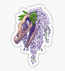 Velociraptor with Wistera Sticker