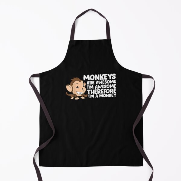 Item preview, Monkeys Are Awesome I'm Awesome Therefore I'm A Monkey T-Shirt.png designed and sold by chidimaa.