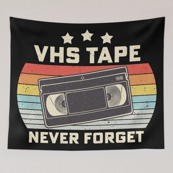 Item preview, VHS tape never forget designed and sold by SidTastic .