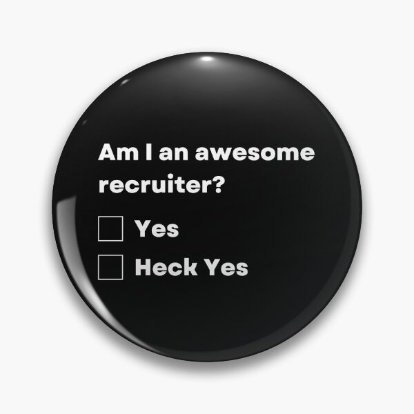 Item preview, Awesome Recruiter Question - Yes designed and sold by Click-Like.