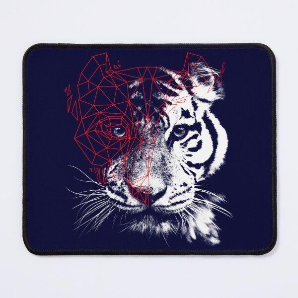 Item preview, Low Poly Tiger Face designed and sold by Oddmon.