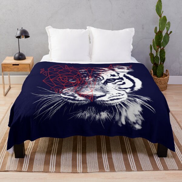 Item preview, Low Poly Tiger Face designed and sold by Oddmon.