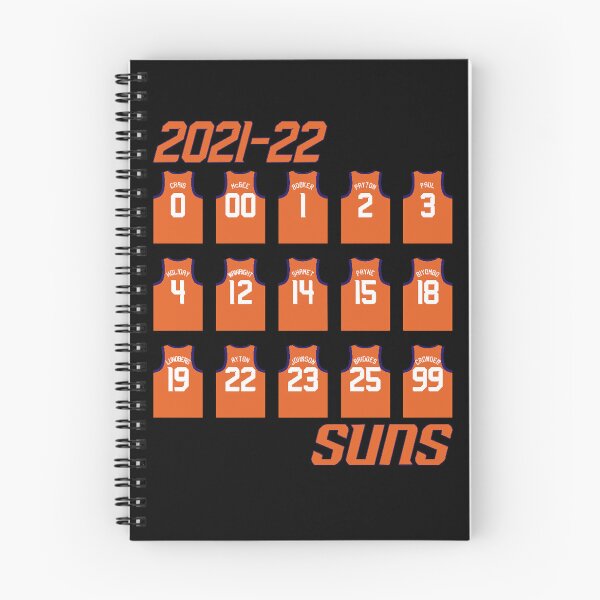 Item preview, 2021-22 Phoenix Suns Roster - Orange Jersey designed and sold by HollyAllenSH.