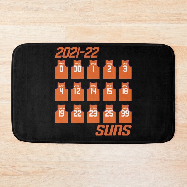 Item preview, 2021-22 Phoenix Suns Roster - Orange Jersey designed and sold by HollyAllenSH.