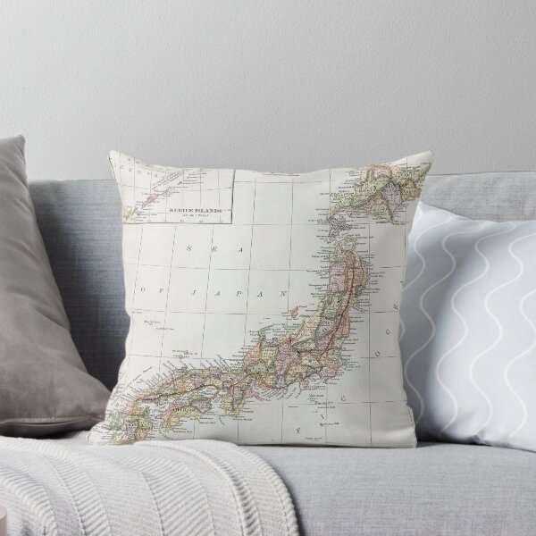 Item preview, Vintage Map of Japan designed and sold by IndigoTDesigns.