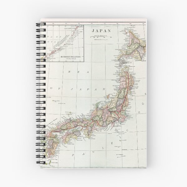 Artikelvorschau, Vintage Karte von Japan entworfen und verkauft von IndigoTDesigns.