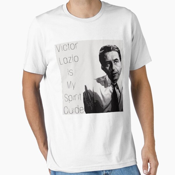 Aperçu de l'œuvre Victor Lazlo est mon guide spirituel créée et vendue par Weisenbadennis4.