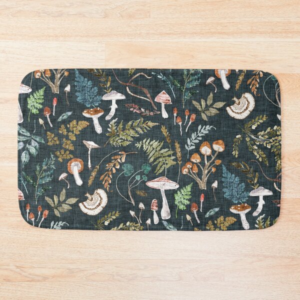 Item preview, Mushroom Grove (midnight)  designed and sold by Esther  Fallon Lau.