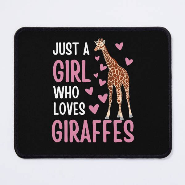 Item preview, Copy of Just A Girl Who Giraffes Foxes Cute Giraffe Girls designed and sold by cimibaka25.