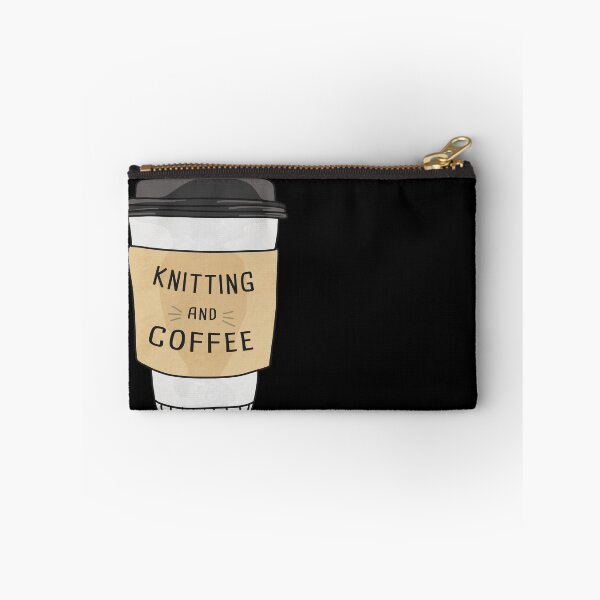 Item preview, Knitting And Coffee designed and sold by orlumbuspirate.