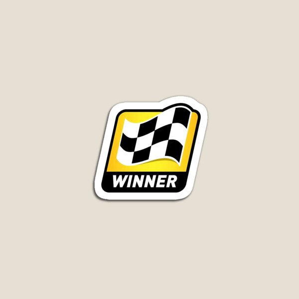 Aperçu de l'œuvre Autocollant gagnant du NASCAR Cup Series créée et vendue par Garrett4Seattle.