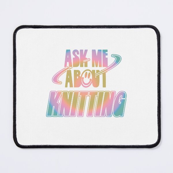 Item preview, Ask Me About Knitting designed and sold by orlumbuspirate.