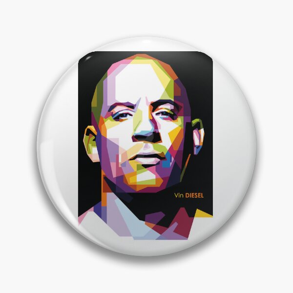 Artikelvorschau, Pop-Art von Vin Diesel entworfen und verkauft von Weisenbadennis4.