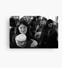 Coffee? Canvas Print