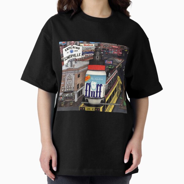 A Strange Day In Somerville Oversized T-Shirt