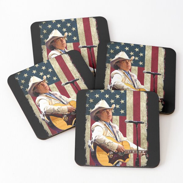 Item preview, Vintage American Flag Yoakam Country Legend  designed and sold by Weisenbadennis4.