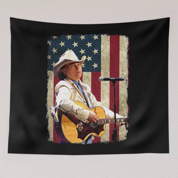Item preview, Vintage American Flag Yoakam Country Legend  designed and sold by Weisenbadennis4.