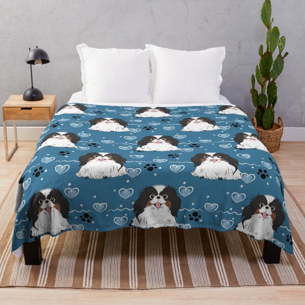 Item preview, LOVE Tri Color Japanese Chin designed and sold by Lulupainting.