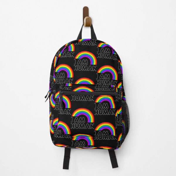 Item preview, I Am Human LGBT Rainbow Classic . designed and sold by milokzwidder.