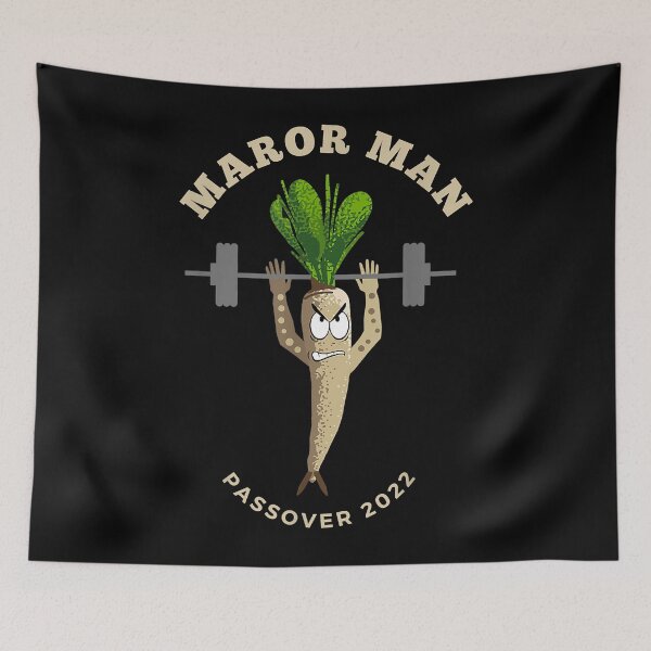 Item preview, Maror Man Funny Passover Pesach Seder Horseradish designed and sold by AvileneThorleyh.