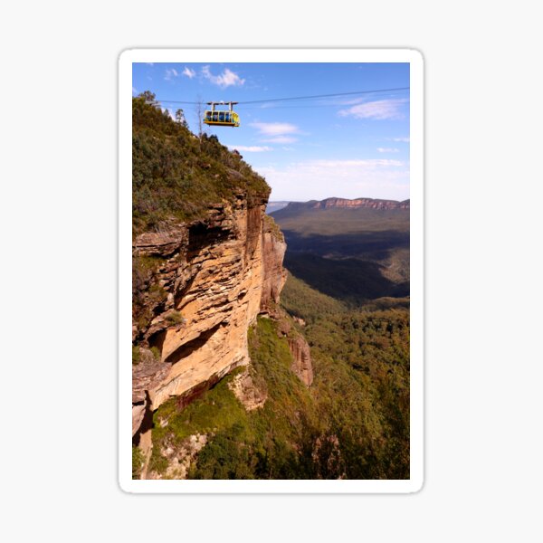 Aperçu de l'œuvre Blue Mountains Cablecar créée et vendue par jwwallace.