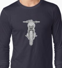 Motorcycle Front Long Sleeve T-Shirt