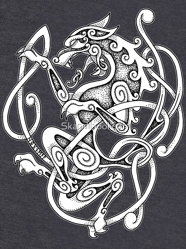 Fenrir Tattoo T-Shirts for Sale | Redbubble