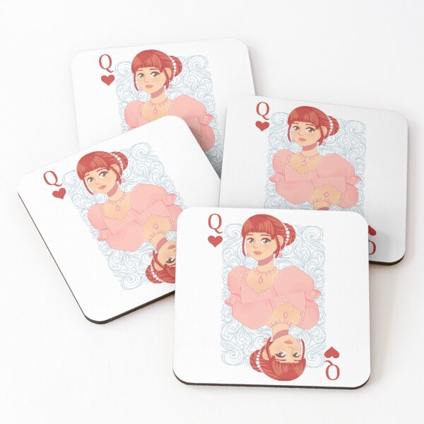 Artikelvorschau, Queen-Herz-Pokerkarte entworfen und verkauft von Morcawork.