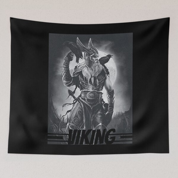Item preview, Viking Valhalla Odin . Classic . designed and sold by rasorqlkolat.