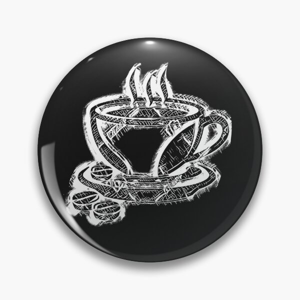 Item preview, Coffee Cup in Black & White designed and sold by slicksdesigns.