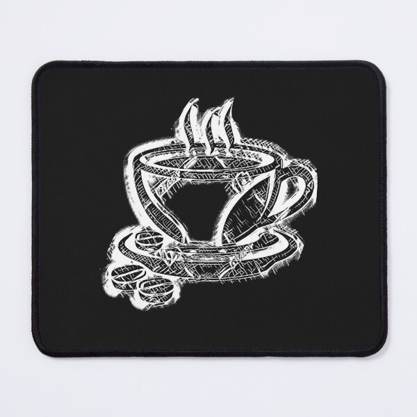 Item preview, Coffee Cup in Black & White designed and sold by slicksdesigns.