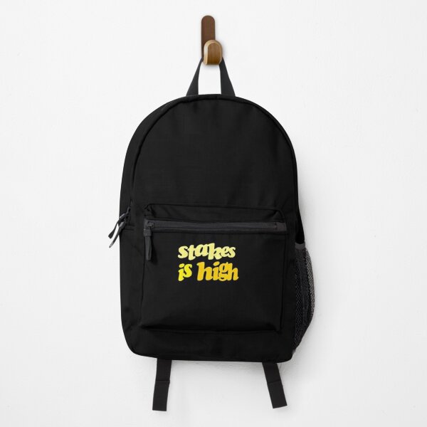 Stakes is High Print Classic T-Shirt Backpack