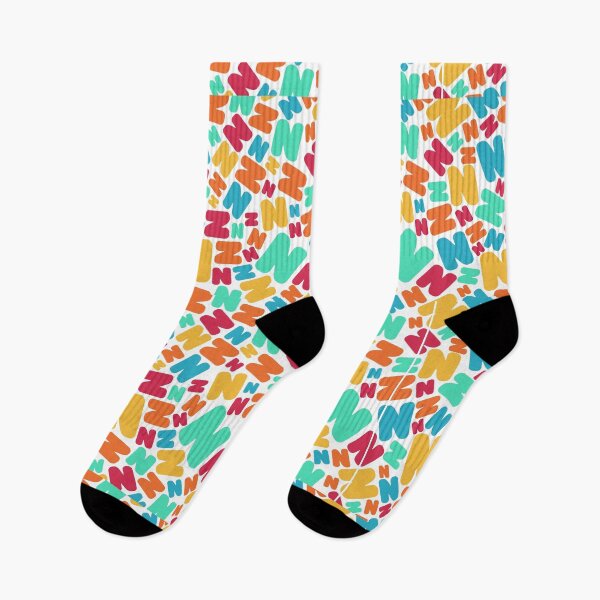 Item preview, Colored Letters N Letter  designed and sold by AwesomeArt13.