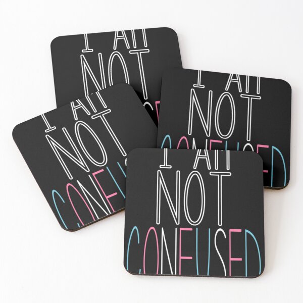 Item preview, I am not confused - Trans Pride Classic . designed and sold by milokzwidder.