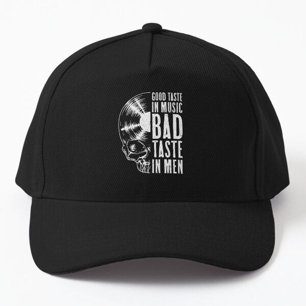 Artikel-Vorschau von Good Taste In Music Bad Taste In Men Vinyl Lover Skull LP, designt und verkauft von GrandeDuc.