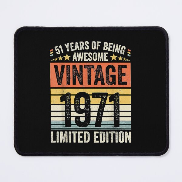 Item preview, 51 Year Old Vintage 1971 Limited Edition Gifts 51st Classic T-Shirt designed and sold by reuhlucban.