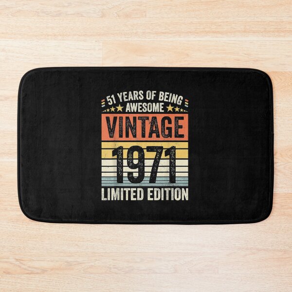 Item preview, 51 Year Old Vintage 1971 Limited Edition Gifts 51st Classic T-Shirt designed and sold by reuhlucban.