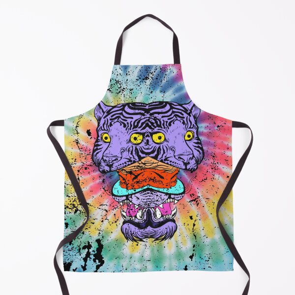 Item preview, Trippy Psychedelic Tiger Person Head Tie Die Grunge designed and sold by jlmcreativeau.